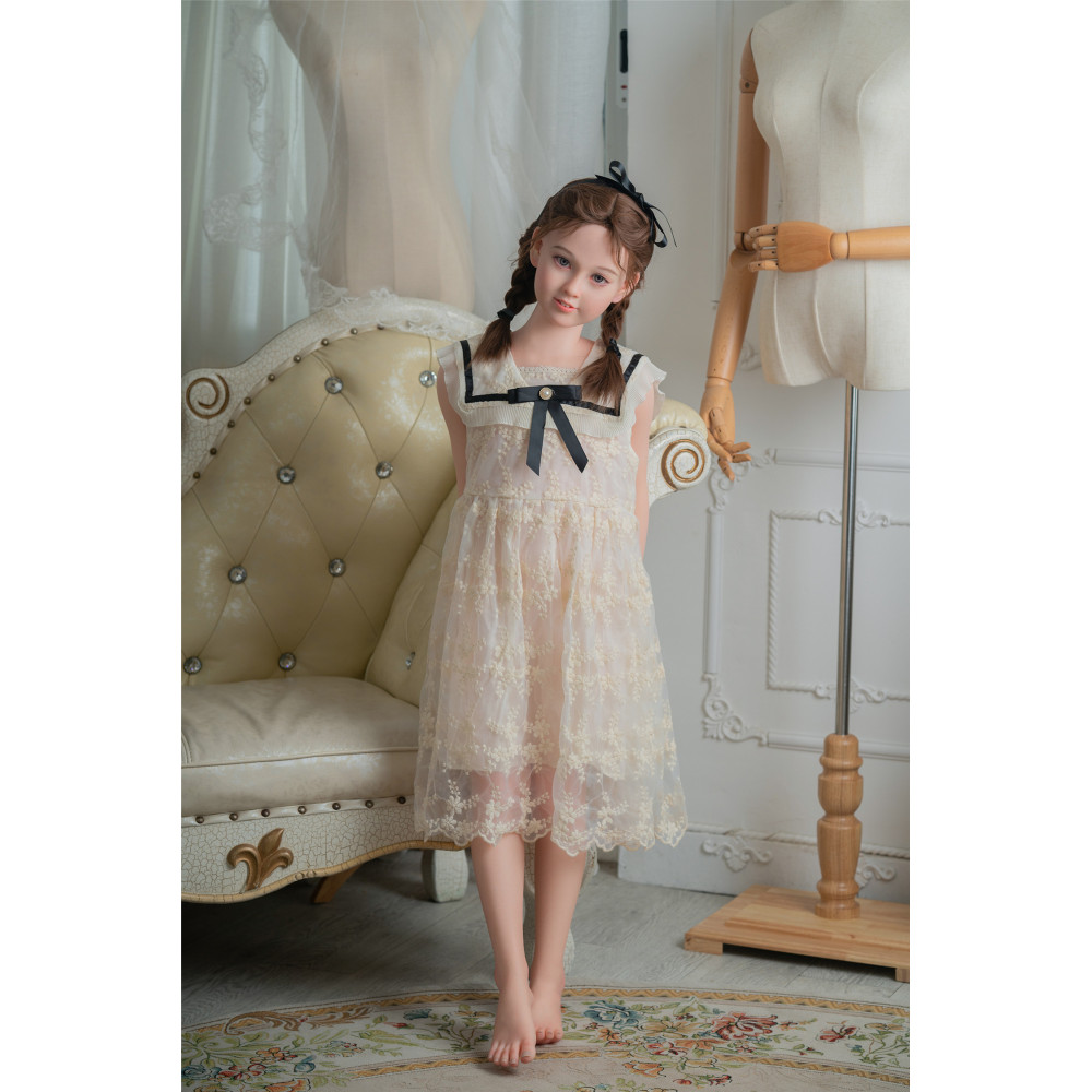 ZELEX 120cm GB34-1 Head Realistic Doll Full Body silicone