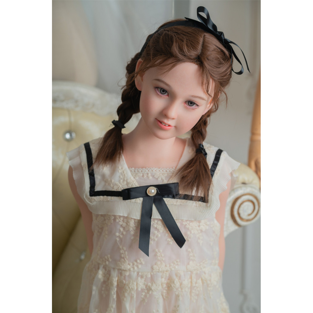 ZELEX 120cm GB34-1 Head Realistic Doll Full Body silicone