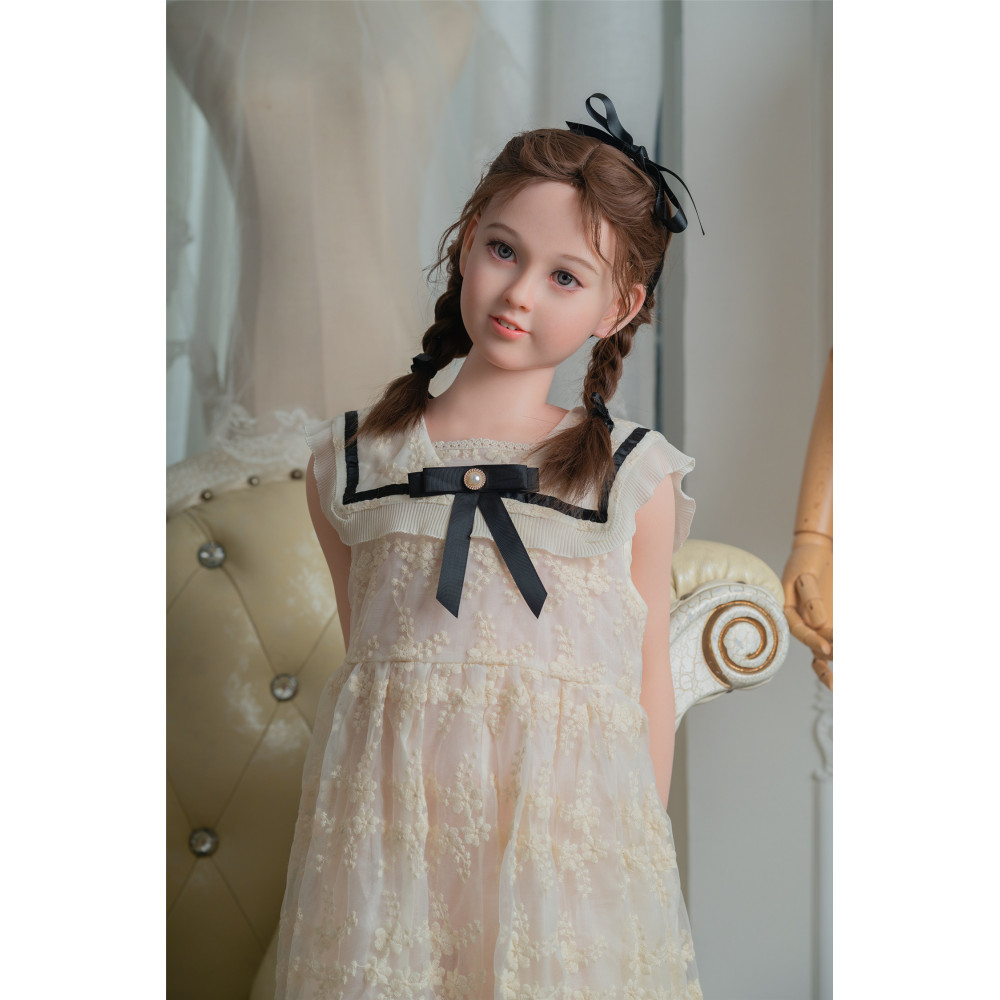 ZELEX 120cm GB34-1 Head Realistic Doll Full Body silicone