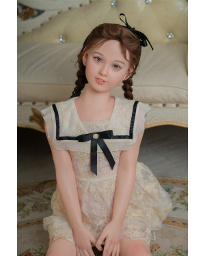 ZELEX 120cm GB34-1 Head Realistic Doll Full Body silicone