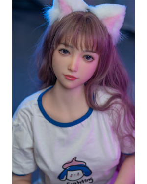 ZELEX 145cm GF01-1 Head Realistic Doll Full Body silicone