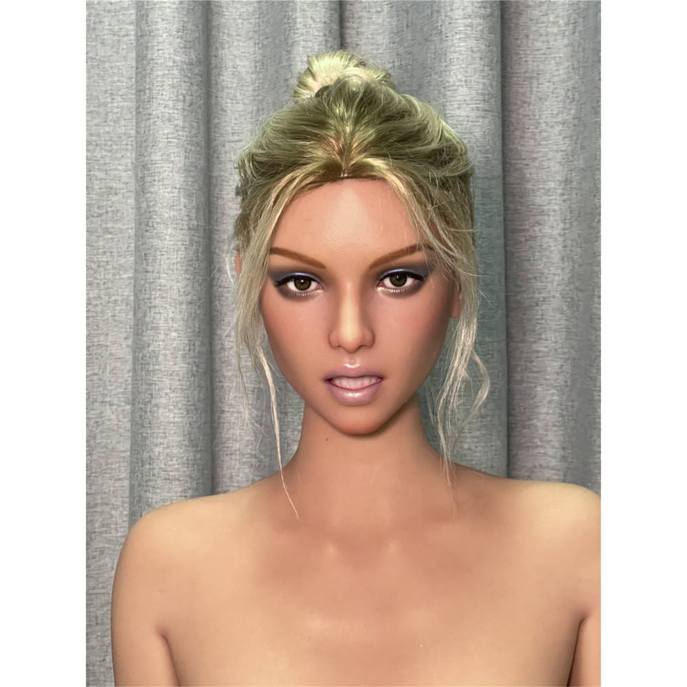 ZELEX 170cm GE95-2 Head Full Body Silicone Sex Doll with movable jaw